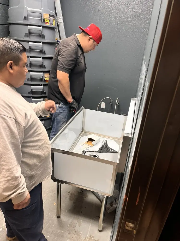 Commercial plumbing and sink installation in Okeechobee